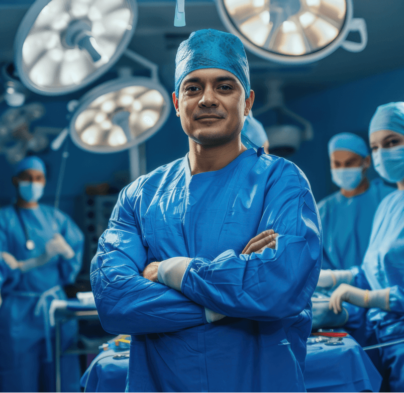 SP Fort Hospital medical team performing surgery with state-of-the-art equipment